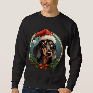 Dachshund Kerstmis Trui