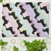 Dachshund keukenhanddoek (Gevouwen)