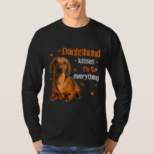 Dachshund Kisses Fix Alles Dachshund Lover T-shirt
