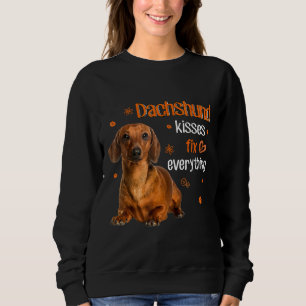 Dachshund Kisses Fix Alles Dachshund Lover Trui