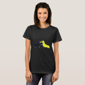 Dachshund Kisses T-shirt (Voorkant volledig)