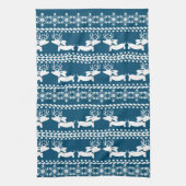 Dachshund Kitchen kerstcadeau of decor Kitchen Theedoek (Verticaal)