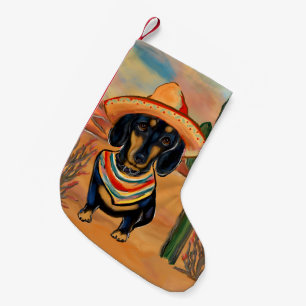 Dachshund Kleine Kerstsok