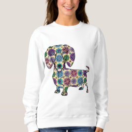 Dachshund - Kleurkleurig Sweatshirt
