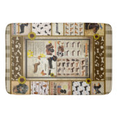 Dachshund Knowledge Blanket Gift Badmat (Voorkant)