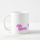 Dachshund Koffie Mok Wiener Dog Doxie Liefde (Links)