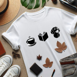 Dachshund Koffieboek cadeau voor doglover T-shirt