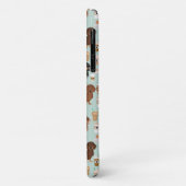 Dachshund koffiebont Case-Mate iPhone case (Achterkant/links)