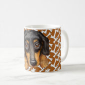 Dachshund koffiemok (Voorkant rechts)