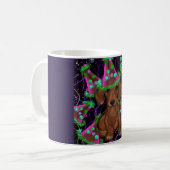 Dachshund koffiemok (Voorkant links)