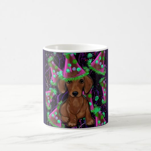 Dachshund koffiemok (Center)