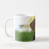 Dachshund Koffiemok (Links)