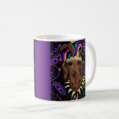 Dachshund Koffiemok (Voorkant rechts)