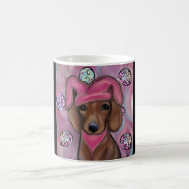 Dachshund koffiemok