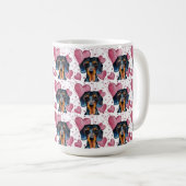 Dachshund Koffiemok (Voorkant rechts)