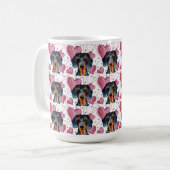 Dachshund Koffiemok (Voorkant links)