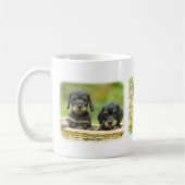 Dachshund Koffiemok (Links)