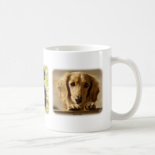 Dachshund Koffiemok (Rechts)