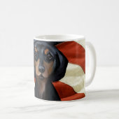 DACHSHUND KOFFIEMOK (Voorkant rechts)