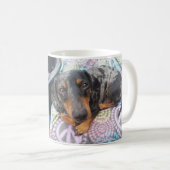 Dachshund Koffiemok (Voorkant rechts)