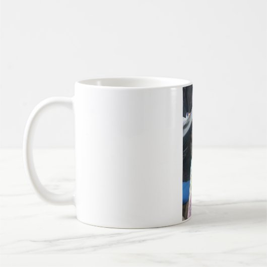 Dachshund Koffiemok (Links)