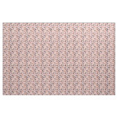 Dachshund-koffiezetroze Stof (Yard (91,4 cm))