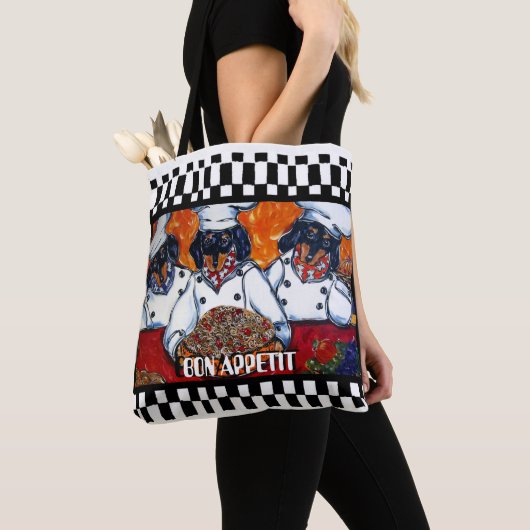Dachshund-koks Tote Bag (Dichtbij)