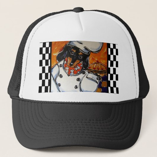 Dachshund-koks Trucker Pet (Voorkant)