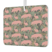 Dachshund & Konijn Camo Luchtverfrisser (Links)