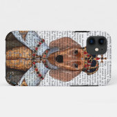 Dachshund Koningin 2 Case-Mate iPhone Case (Achterkant (horizontaal))