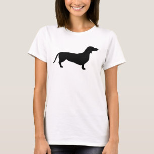 Dachshund Kortharig - Silhouette 1 T-shirt