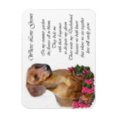 Dachshund Kunst Cadeaus Magneet (Verticaal)