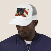 DACHSHUND KUNST TRUCKER PET (In situ)