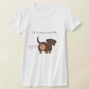 Dachshund Kurfuffle T-shirt