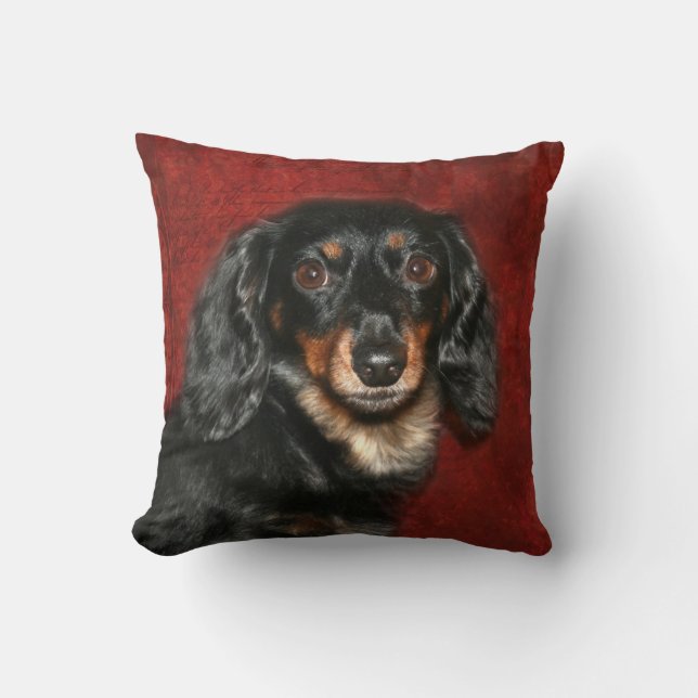 Dachshund Kussen (Voorkant)