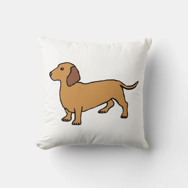 Dachshund Kussen (Voorkant)