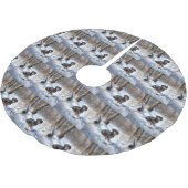 Dachshund Laat het sneeuwen Kerstmis Kerstboom Rok (Gekanteld)