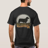 Dachshund [Lange haren] T-shirt (Achterkant)