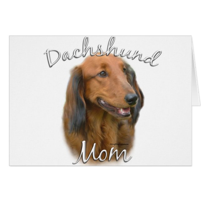 Dachshund (langharig) Moeder 2 (Voorkant Horizontaal)