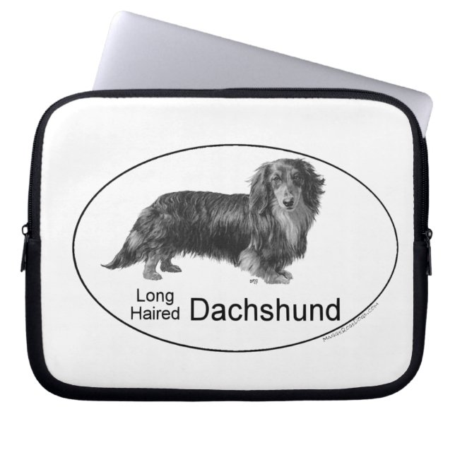 Dachshund Laptop Sleeve (Voorkant)