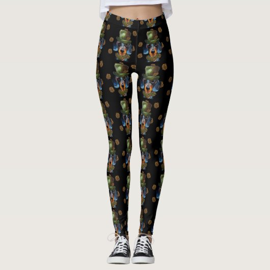 Dachshund Leggings (Voorkant)