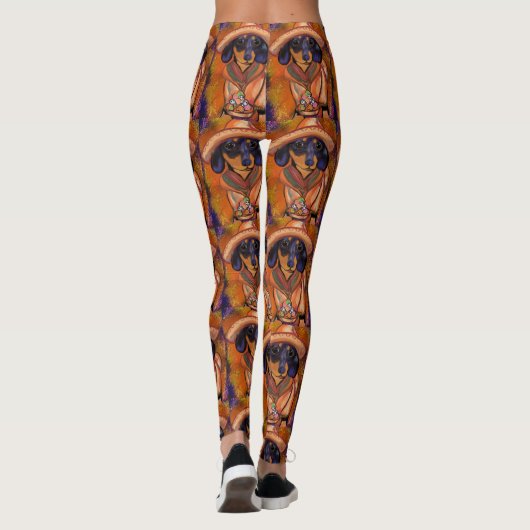 Dachshund Leggings (Achterkant)