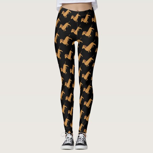 Dachshund Leggings (Voorkant)