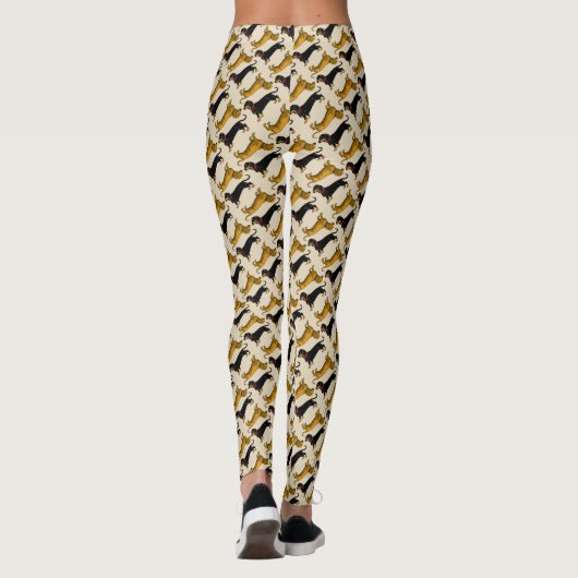 dachshund leggings (Achterkant)