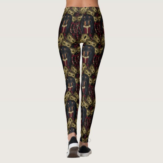 Dachshund Leggings (Achterkant)