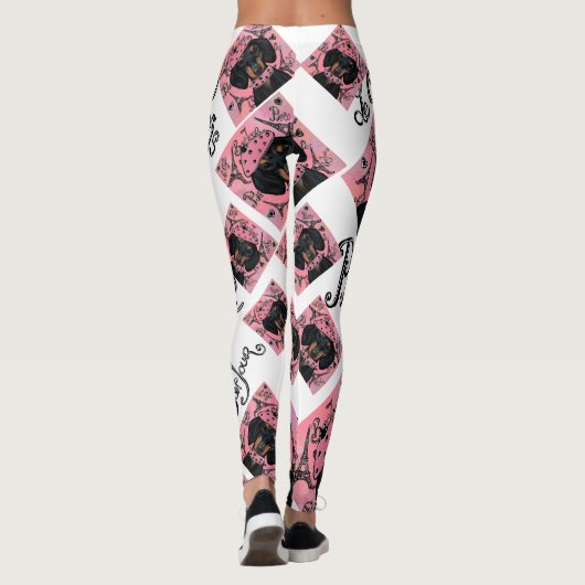 DACHSHUND LEGGINGS (Achterkant)