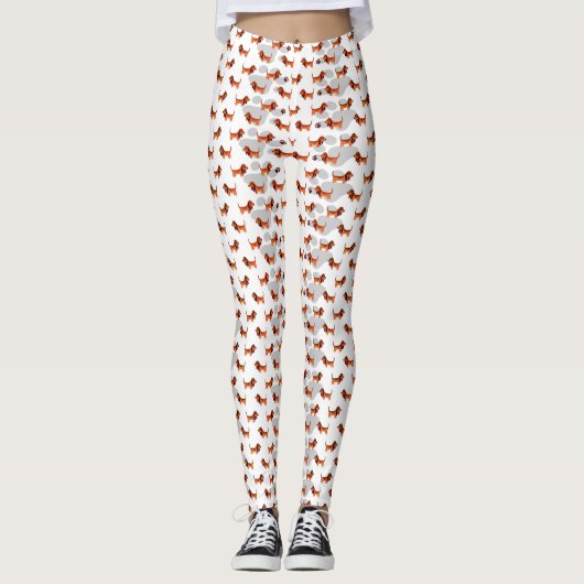 Dachshund Leggings (Voorkant)