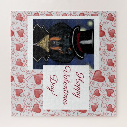 DACHSHUND LEGPUZZEL (Horizontaal)