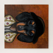 DACHSHUND LEGPUZZEL (Horizontaal)