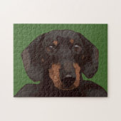DACHSHUND LEGPUZZEL (Horizontaal)